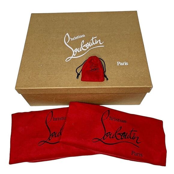 Christian Louboutin Bianca Bootie 120 EU 39 US 9 Charbon Velour Suede Platform - Picture 9 of 11